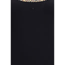 Black Elastane One-Piece Swimsuit