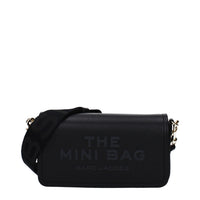 Black Leather Crossbody Bag