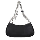Black Leather Shoulder Bag