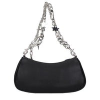 Black Leather Shoulder Bag