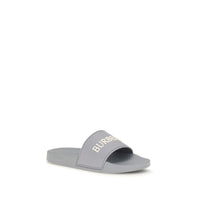 Gray Rubber Slides