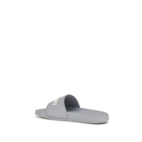 Gray Rubber Slides