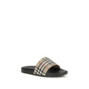 Black Rubber Slides