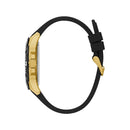 Black Synthetic Dress Watch