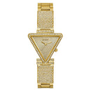 Gold Stainless Steel Dress Watch