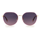 Rose Gold Metal Sunglasses