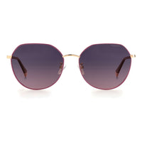 Rose Gold Metal Sunglasses