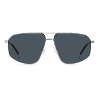 Gray Stainless Steel Sunglasses