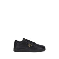 Black Calf Leather Bos Taurus Low Top Sneakers