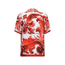 Red Silk Shirt