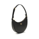 Black Calf Leather Bos Taurus Shoulder Bag