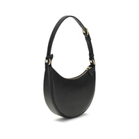 Black Calf Leather Bos Taurus Shoulder Bag