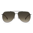 Gray Metal Sunglasses