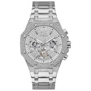 Gray Stainless Steel Dress Watch