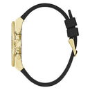 Black Synthetic Dress Watch