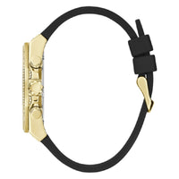 Black Synthetic Dress Watch