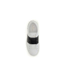 Blue Calf Leather Bos Taurus Low Top Sneakers