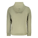 Green Cotton Men's Hoodie
