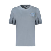 Gray Cotton Women's T-Shirt