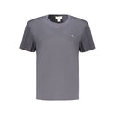 Gray Cotton Women's T-Shirt