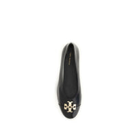 Black Goatskin Ballet Flats