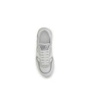 White Calf Leather Bos Taurus Low Top Sneakers