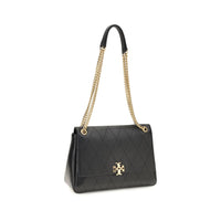 Black Calf Leather Bos Taurus Shoulder Bag