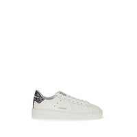 White Calf Leather Bos Taurus Low Top Sneakers