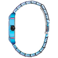 Blue Stainless Steel Bracelet Watch