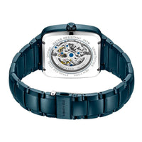 Blue Stainless Steel Bracelet Watch