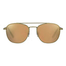 Bicolor Metal Sunglasses