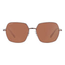 Brown Plastic Sunglasses