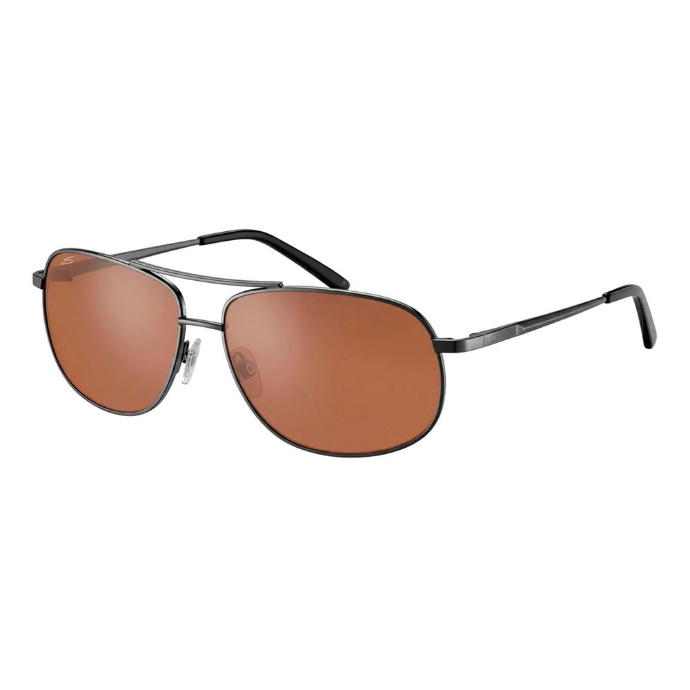 Gray Metal Sunglasses