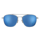 Gray Metal Sunglasses
