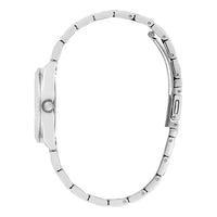 Gray Stainless Steel Dress Watch