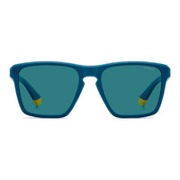 Blue Polycarbonate Sunglasses