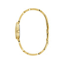 Gold Stainless Steel Dress Watch