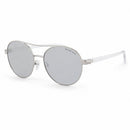 Gray Metal Sunglasses