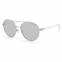Gray Metal Sunglasses