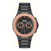 Black Stainless Steel Bracelet Watch