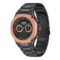 Black Stainless Steel Bracelet Watch