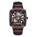 Brown Stainless Steel Dress Watch