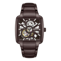 Brown Stainless Steel Dress Watch