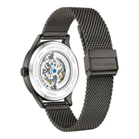 Gray Stainless Steel Dress Watch