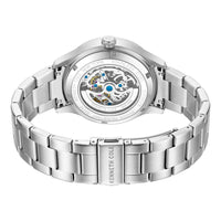Gray Stainless Steel Dress Watch