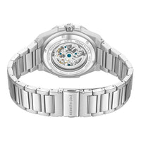 Gray Stainless Steel Dress Watch