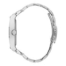Gray Stainless Steel Dress Watch