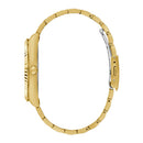 Gold Stainless Steel Dress Watch