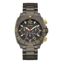 Gray Stainless Steel Dress Watch
