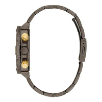 Gray Stainless Steel Dress Watch